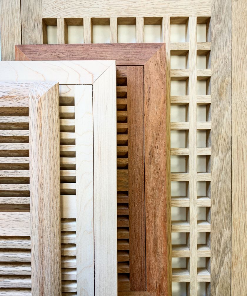 Wood floor vent